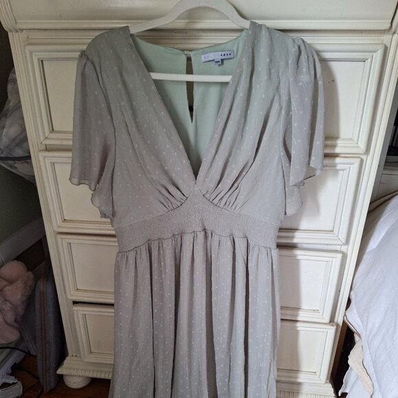 Baltic Born Sage Green Maxi Dress - Picture 1 of 5